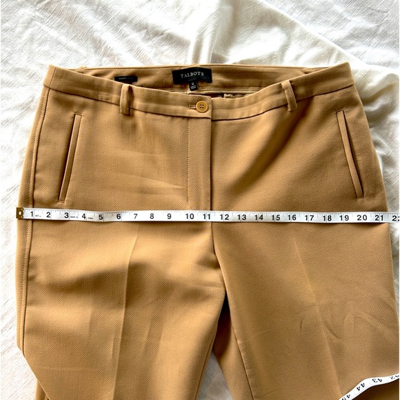Talbots Hampshire Tan Pants - Size 12 - Picture 10 of 12